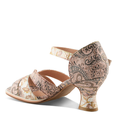 L'ARTISTE WALTZ-FLEUR SANDALS