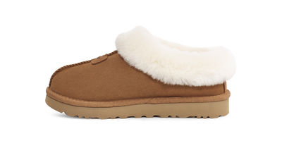 UGG Tazzette Womens Platform Slippers — Chestnut Suede