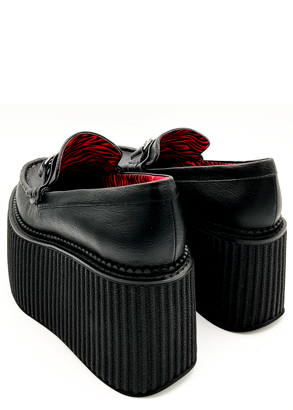 Charla Tedrick  Widow Platform Loafer – rear view