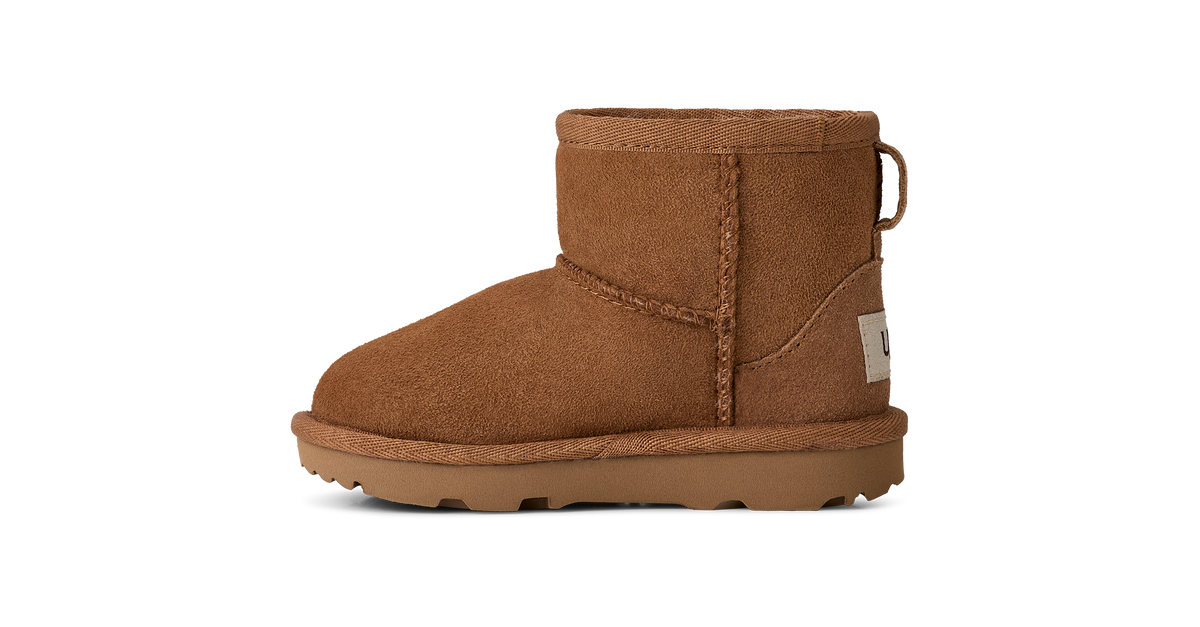UGG Classic Mini II Toddlers' (TD) Boots — Chestnut Sheepskin