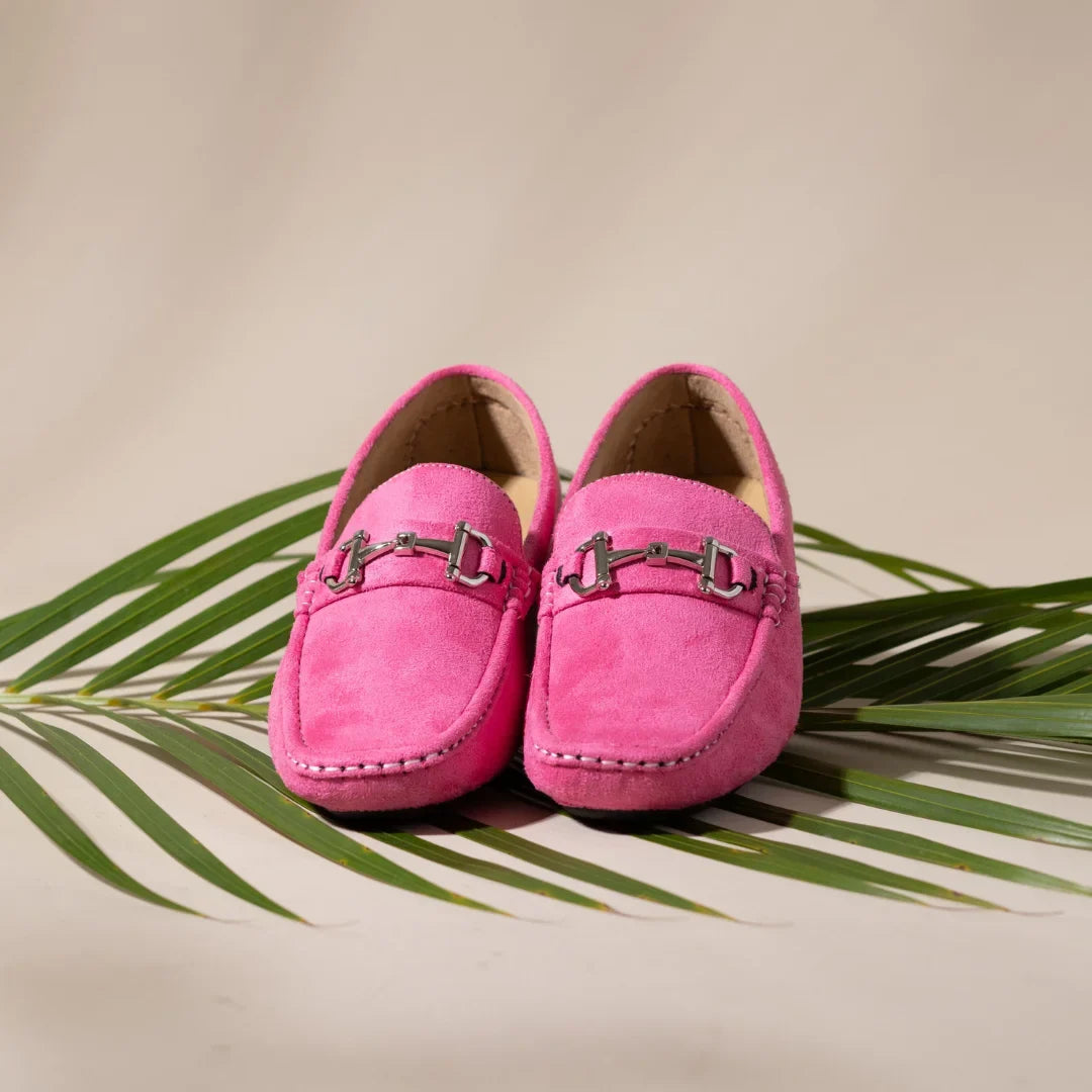 Amali Walken Fuschia Loafers — product view 2