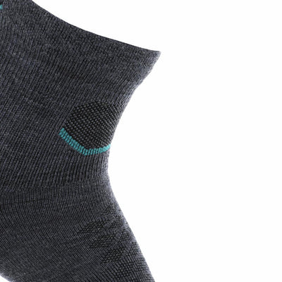 3 Pack Wave - Run 1/4 Crew Lightweight Merino Wool Sock