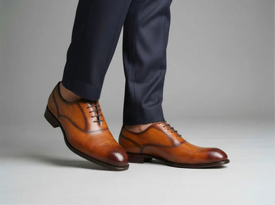 Weston Whole Cut Oxford Carrucci Shoes Men's