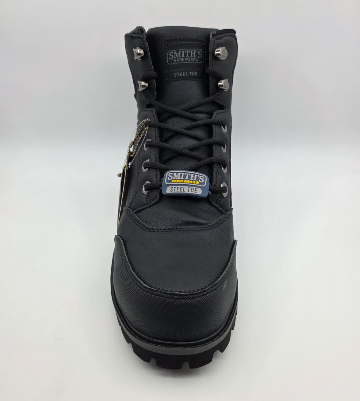 Steel Toe "Smith's Work Wear" (BARWICK) SA724021 Black – Sole and Construction Detail