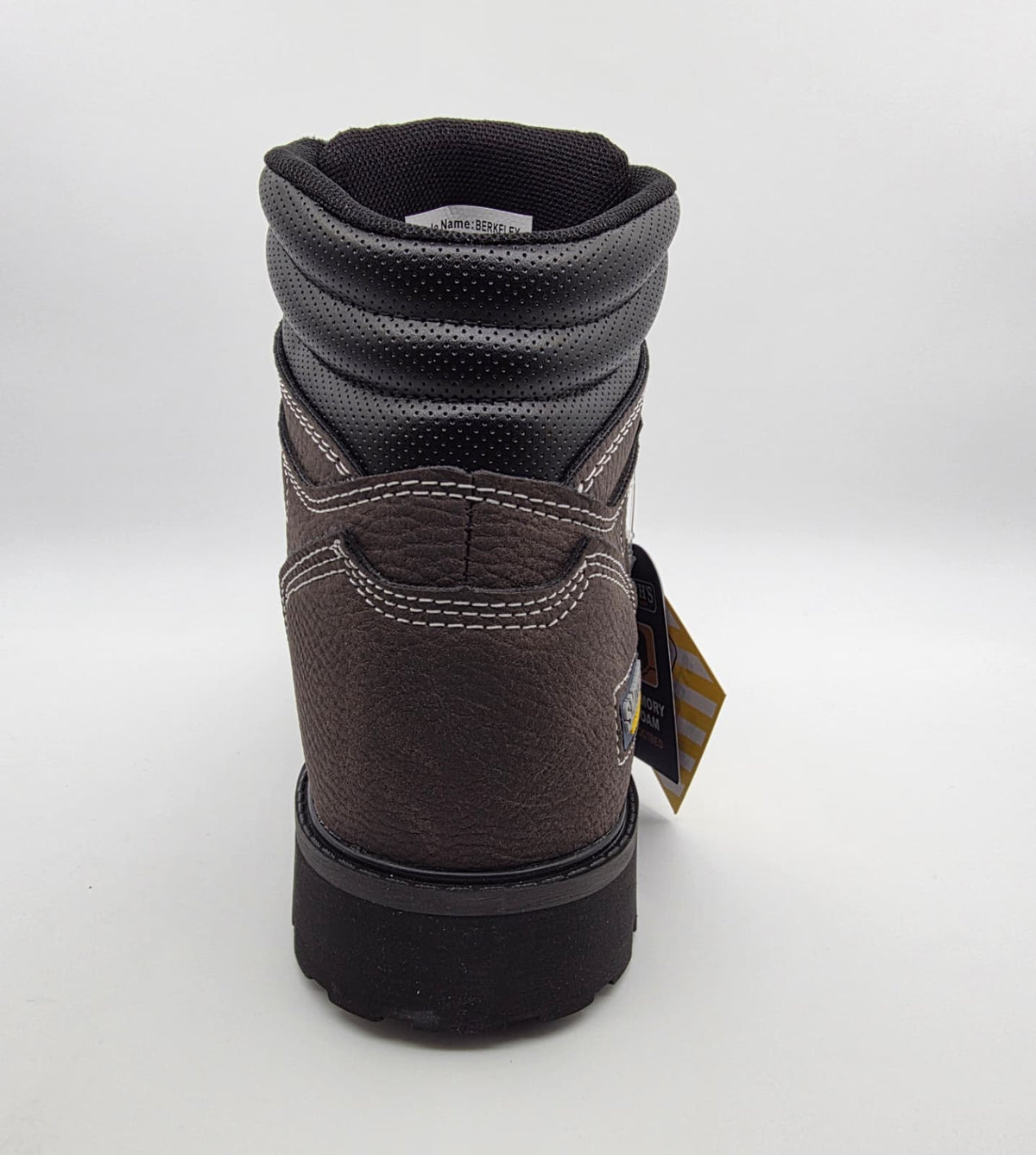 Steel Toe "Smith's Work Wear" BERKELEY "SA724022" BROWN – Sole and Construction Detail