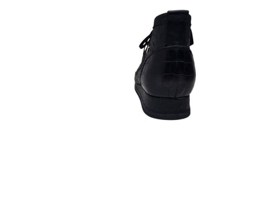 British Walkers New Castle Dual Exotic Men's Limited Edition Ostrich and Crocodile Print Leather Chukka Boot