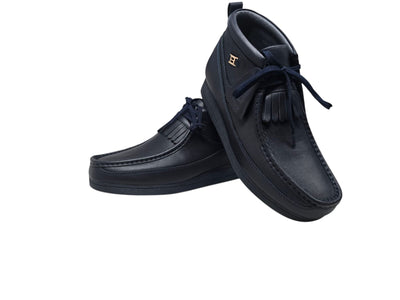 British Walkers New Castle French Men's Premium Lamb Leather Moc Toe Boots view 26