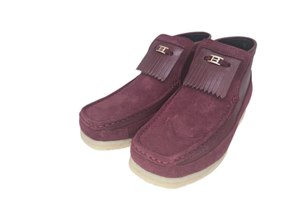 British Walkers Fringe Empire Men's Premium Full Leather Chukka Boots Crepe Sole Handcrafted