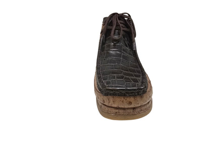 British Collection New Castle Signature Dual Exotic Leather Men’s Chukka Boot