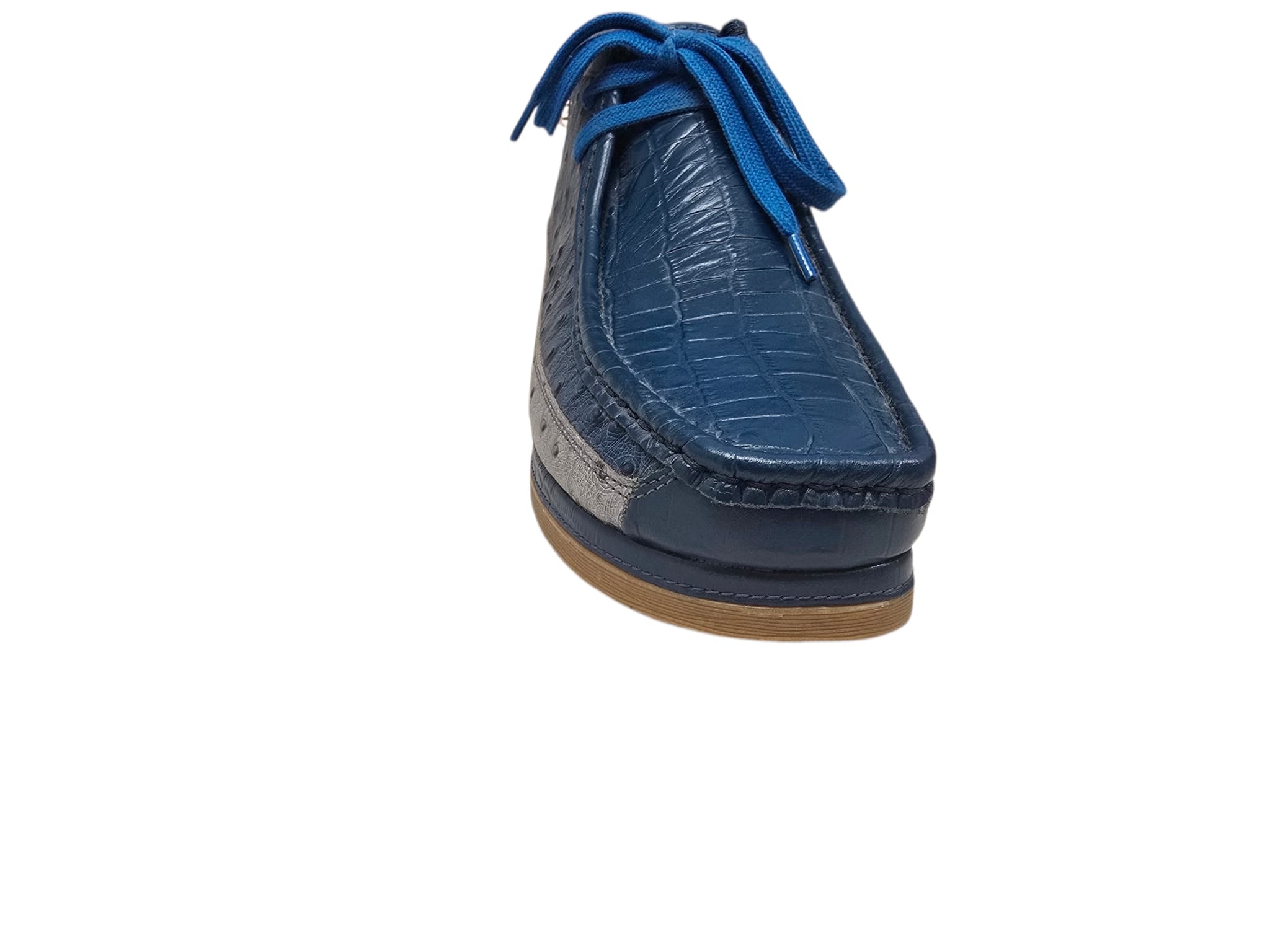 British Collection New Castle Signature Dual Exotic Leather Men’s Chukka Boot