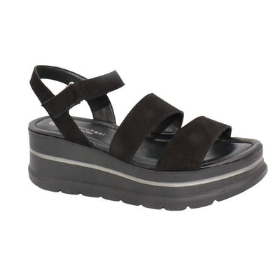 Eric Michael Willow Women’s Nubuck Wedge Sandal