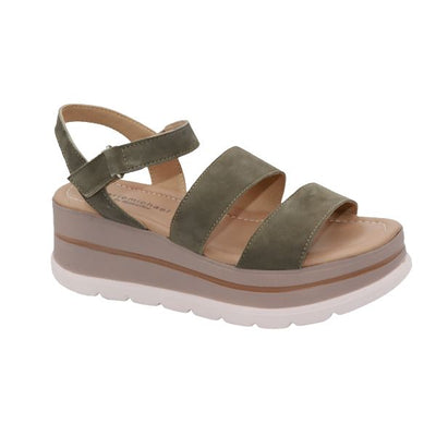 Eric Michael Willow Women’s Nubuck Wedge Sandal