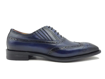 Carrucci Shoes Ks Wingtip Slip On Oxford Classic Leather KS509 18 view 6
