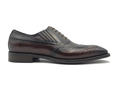 Carrucci Shoes Ks Wingtip Slip On Oxford Classic Leather KS509 18 view 13