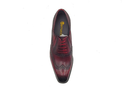 Carrucci Shoes Ks Wingtip Slip On Oxford Classic Leather KS509 18 view 19