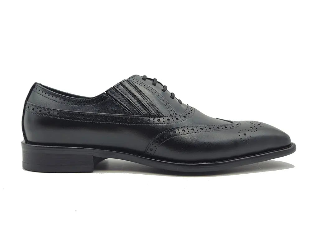 Carrucci Shoes Ks Wingtip Slip On Oxford Classic Leather KS509 18 view 24