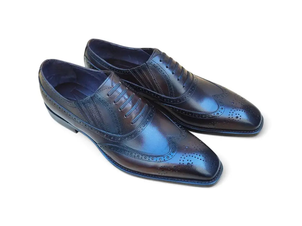 Carrucci Shoes Ks Wingtip Slip On Oxford Classic Leather KS509 18 view 12