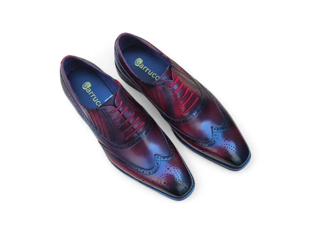 Carrucci Shoes Ks Wingtip Slip On Oxford Classic Leather KS509 18 view 17