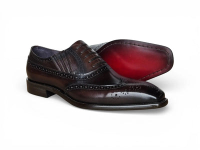 Carrucci Shoes Ks Wingtip Slip On Oxford Classic Leather KS509 18 view 9