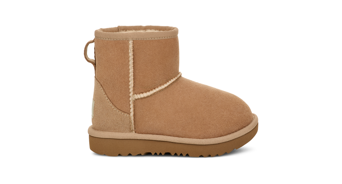 UGG Classic Mini II Toddlers' (TD) Boots — Sand Sheepskin