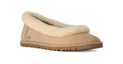 UGG Zora Ballet Womens Flats — Sand Suede