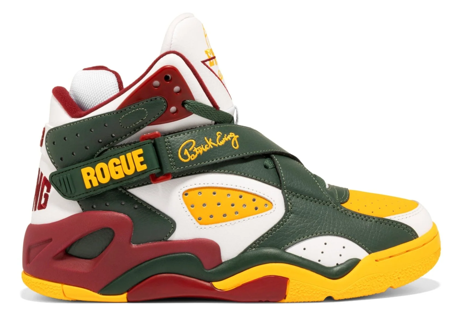 Patrick Ewing Rogue (IEW02592-124) White / Biking Red / Green / Yellow