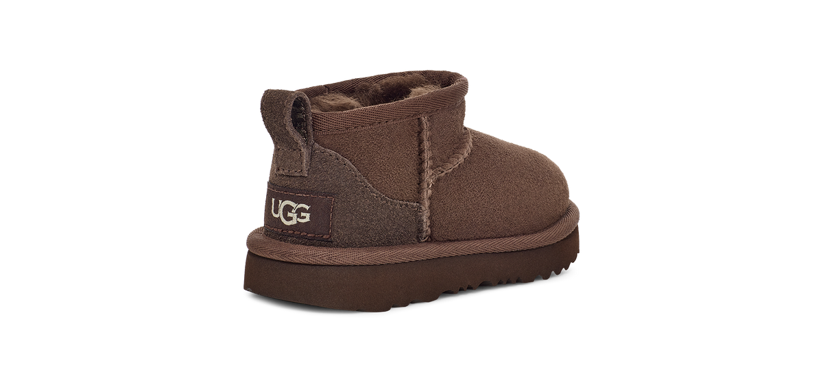UGG Classic Ultra Mini Toddlers' (TD) Boots — Burnt Cedar Sheepskin