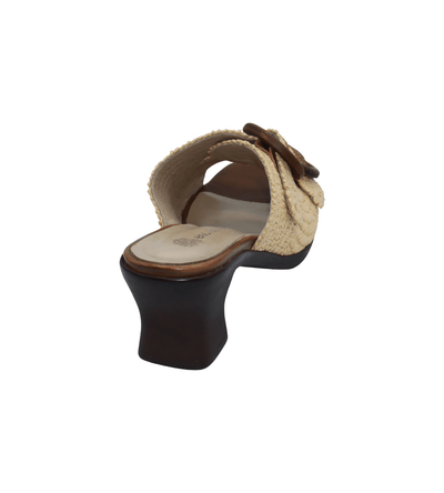 Eric Michael Zest Crochet Block Heel Slide