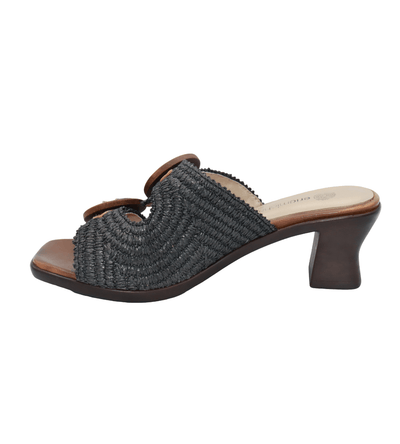 Eric Michael Zest Crochet Block Heel Slide