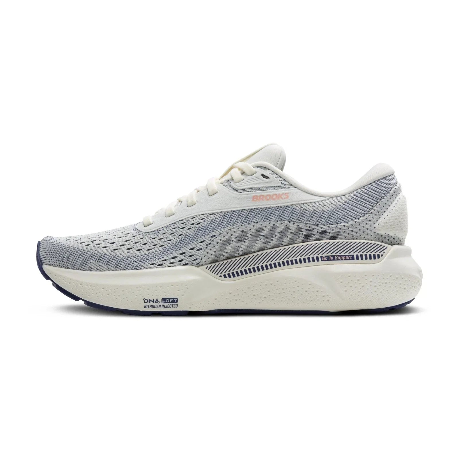 Brooks Adrenaline GTS 24 Women's Sneakers — Gray/Blue Running
