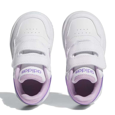 adidas Hoops 3.0 CF Infants Shoes - Cloud White / Bliss Lilac / Violet Fusion