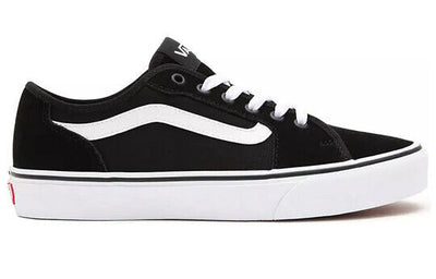 Vans Filmore Decon Men's Sneakers — Black/White Leather