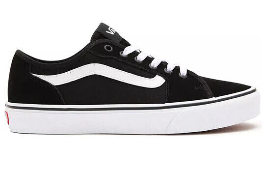 Vans Filmore Decon Men's Sneakers — Black/White Leather