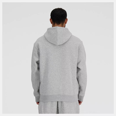New Balance Sport Essentials Men's Pullover Hoodie — Gray