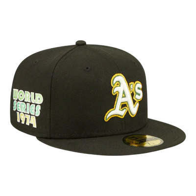 New Era 59Fifty Oakland Athletics Citrus Pop Fitted Hat Black/Green
