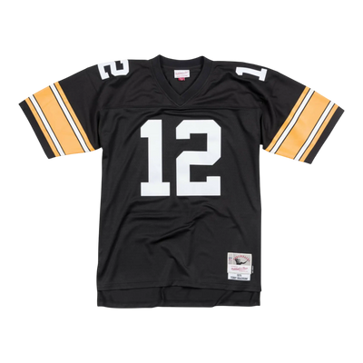 Mitchell & Ness Legacy Pittsburgh Steelers 1976 Terry Bradshaw Men Jersey Black/Gold/White