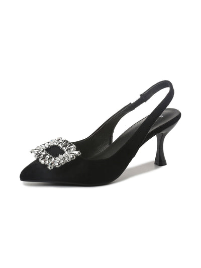 Abigail | Black Suede