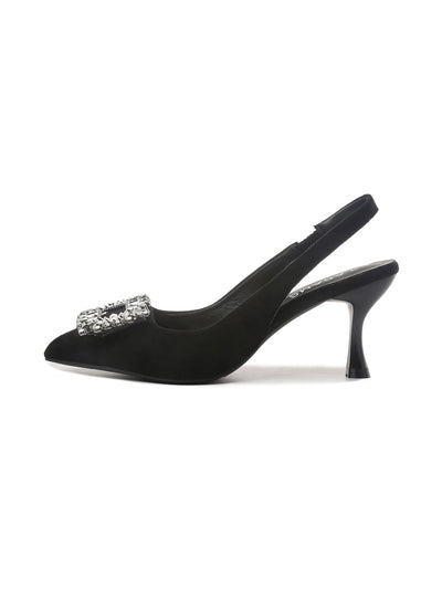 Abigail | Black Suede