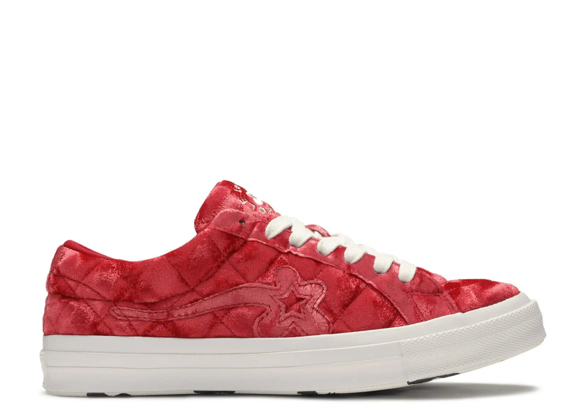 Converse Chuck Taylor All Star Men's Low-Top Sneakers — Red Canvas Low-Top