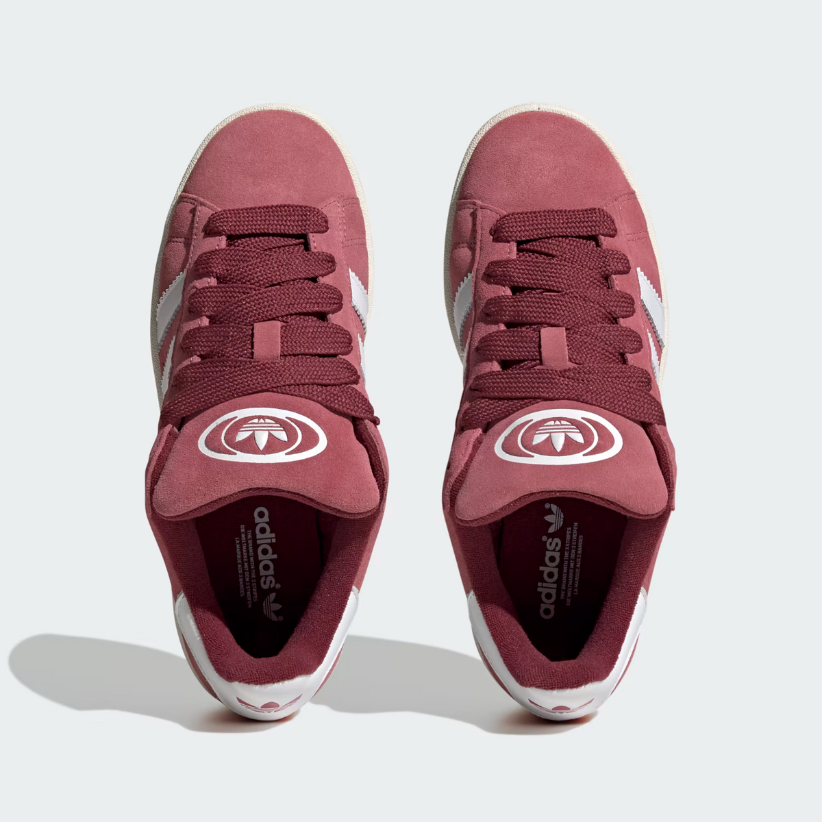 adidas Campus 00s Strata Striped Women's Sneakers - Pink Suede – product view 4