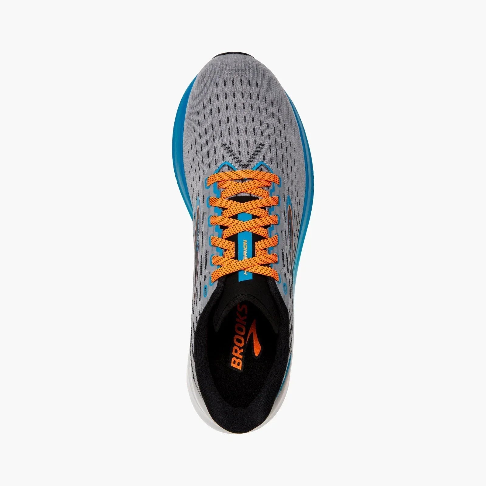 Brooks Hyperion Men's Sneakers — Gray/Atomic Blue Running