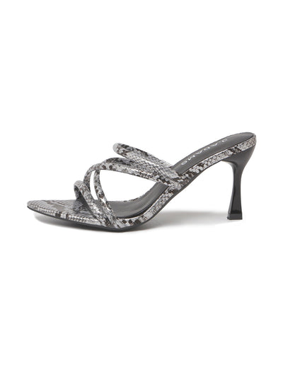 Alice | Silver/Black Snake