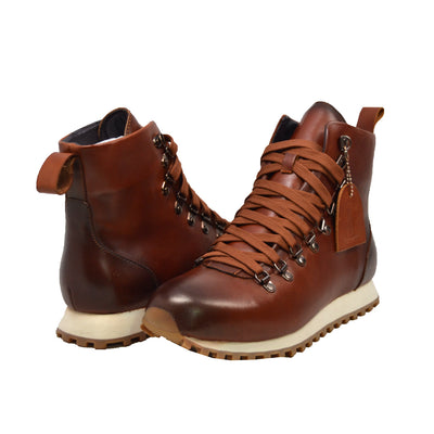 British Walkers Alpine GT Men's Handcrafted Leather and Suede High Top Boots view 9