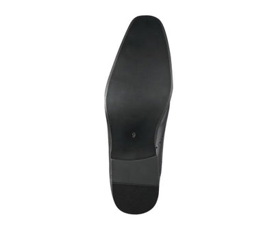 Amali Burke Noir Oxford Shoes Men’s Black Leather