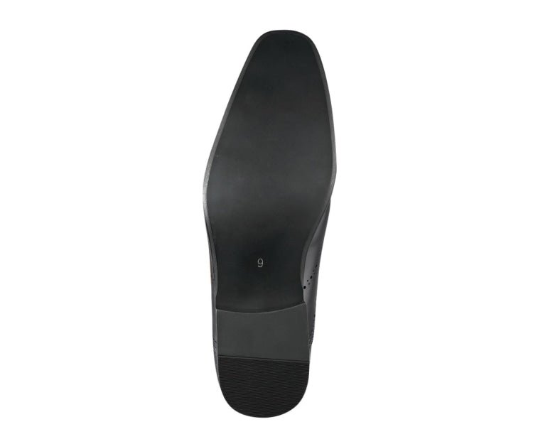 Amali Burke Noir Oxford Shoes Men’s Black Leather