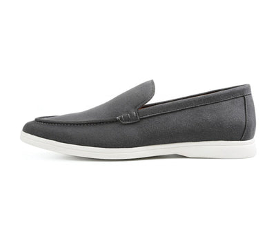 Amali Deniz Grey Men’s Casual Loafers