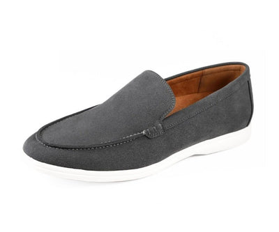Amali Deniz Grey Men’s Casual Loafers