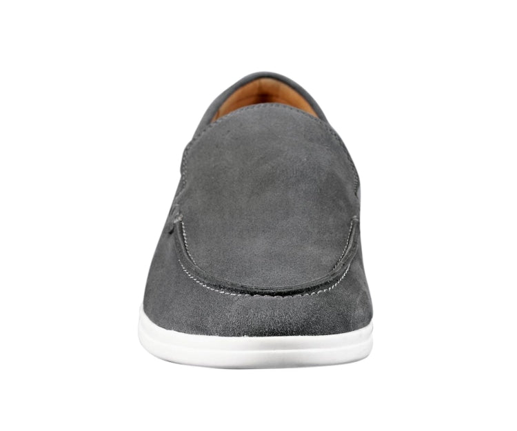 Amali Deniz Grey Men’s Casual Loafers