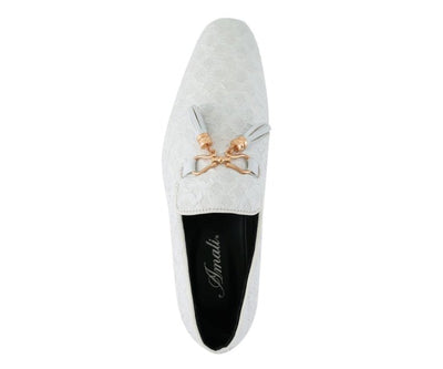 Amali Elegant Tassel Shoes For Men Quilted Design