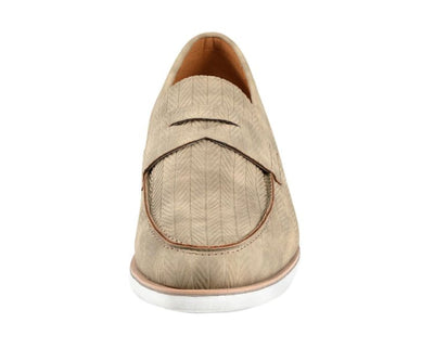 Amali Elias Penny Loafers Men’s Beige Fabric